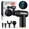 Advanced Massage Gun 5 in 1 Pro Handheld Body Device For Deep Tissue Healing With Six Intensity Levels Plus Four Heads